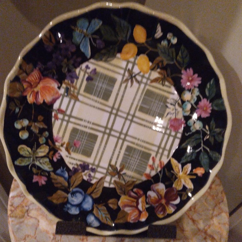 NWT Tracy Porter The Jardiniere Collection Dinner  Plate
